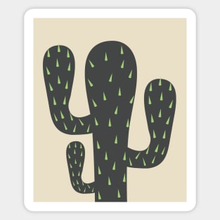 FUNNY CACTUS ILLUSTRATION Sticker